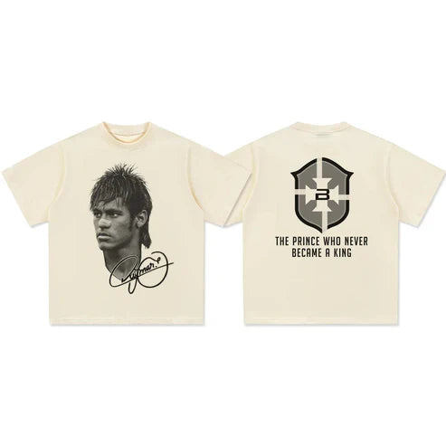 Camiseta Neymar Vintage de 2 caras Unisex