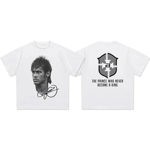 Camiseta Neymar Vintage de 2 caras Unisex